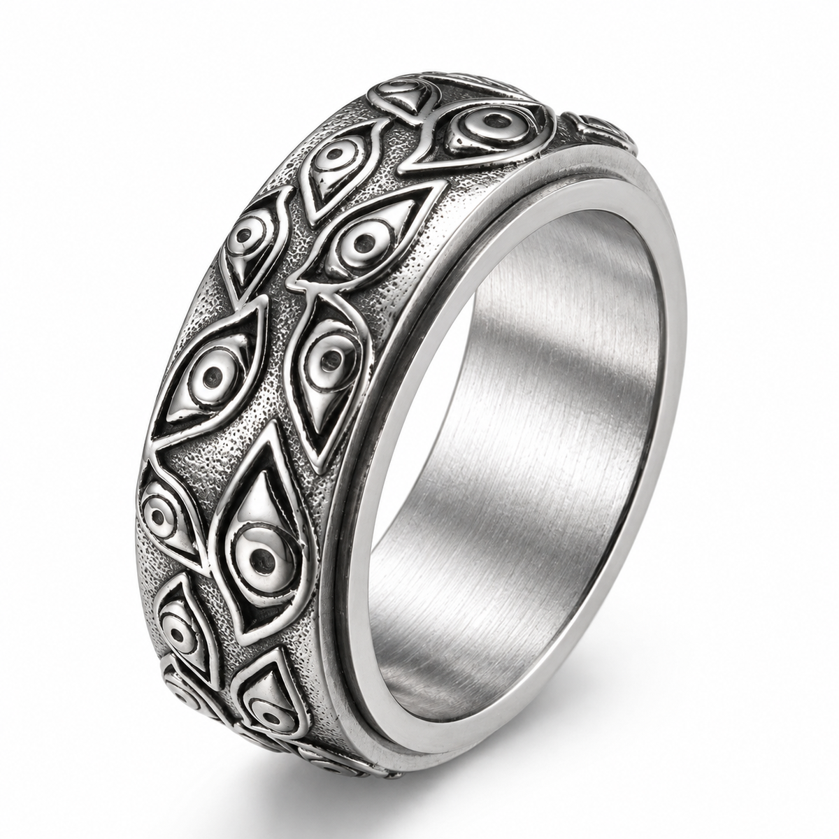 Photo principale de la bague anti-stress anneau tournant Argus.