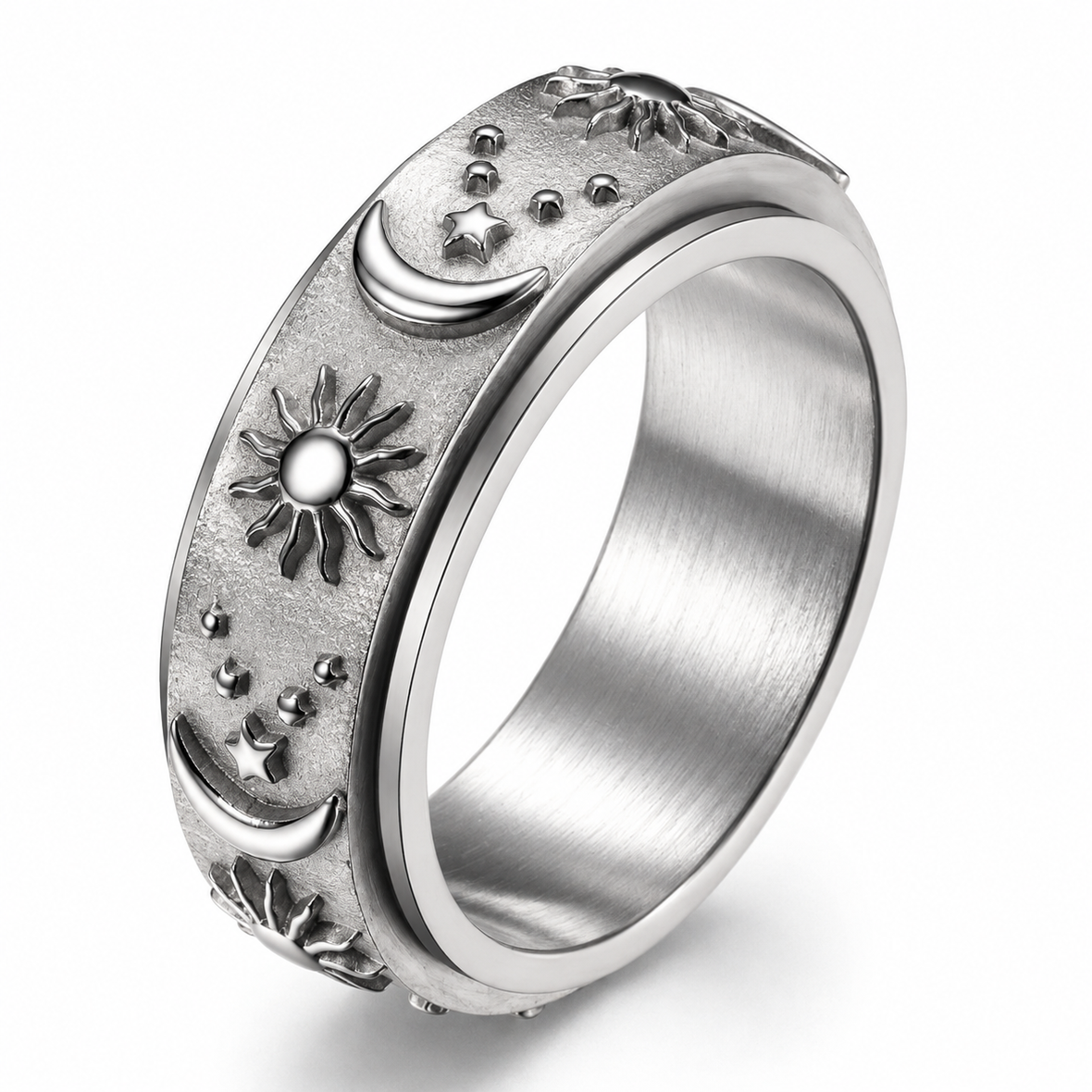 Photo principale de la bague anti-stress anneau tournant Circadien.