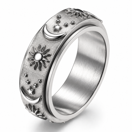 Photo principale de la bague anti-stress anneau tournant Circadien.