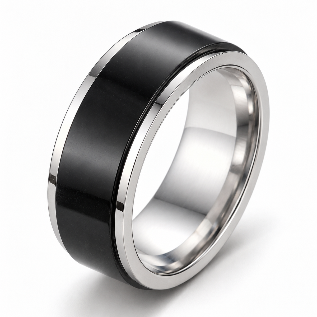 Photo principale de la bague anti-stress anneau tournant Classique.