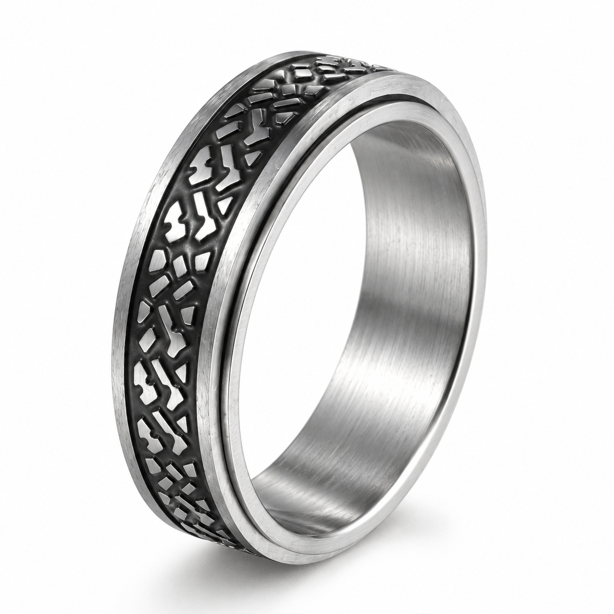 Photo principale de la bague anti-stress anneau tournant Gravillon.