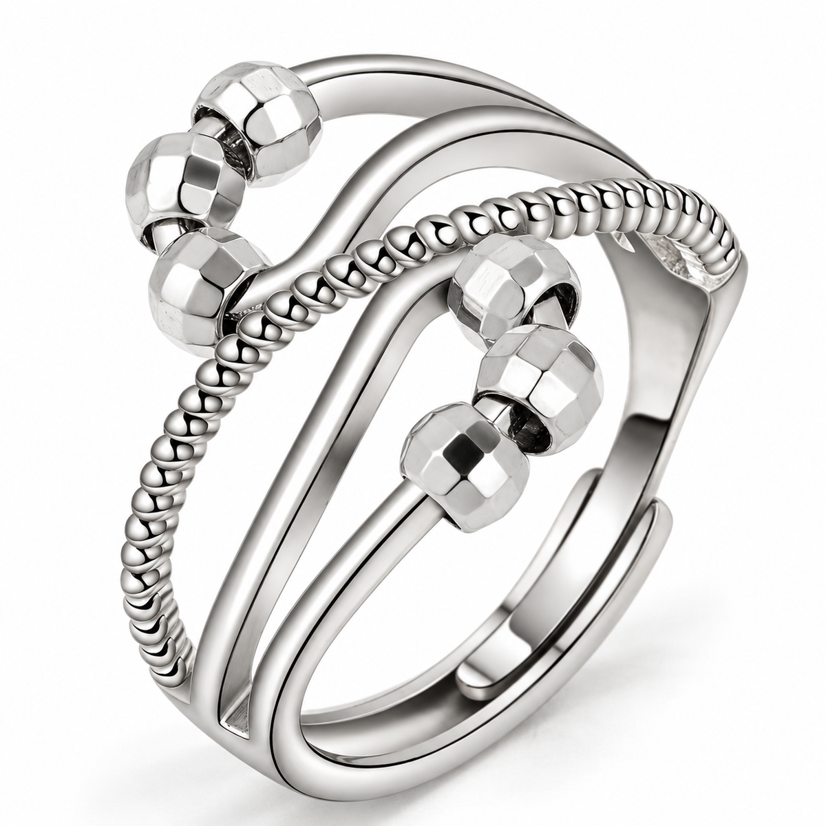 Bague anti-stress bille Dédale – modèle 1.