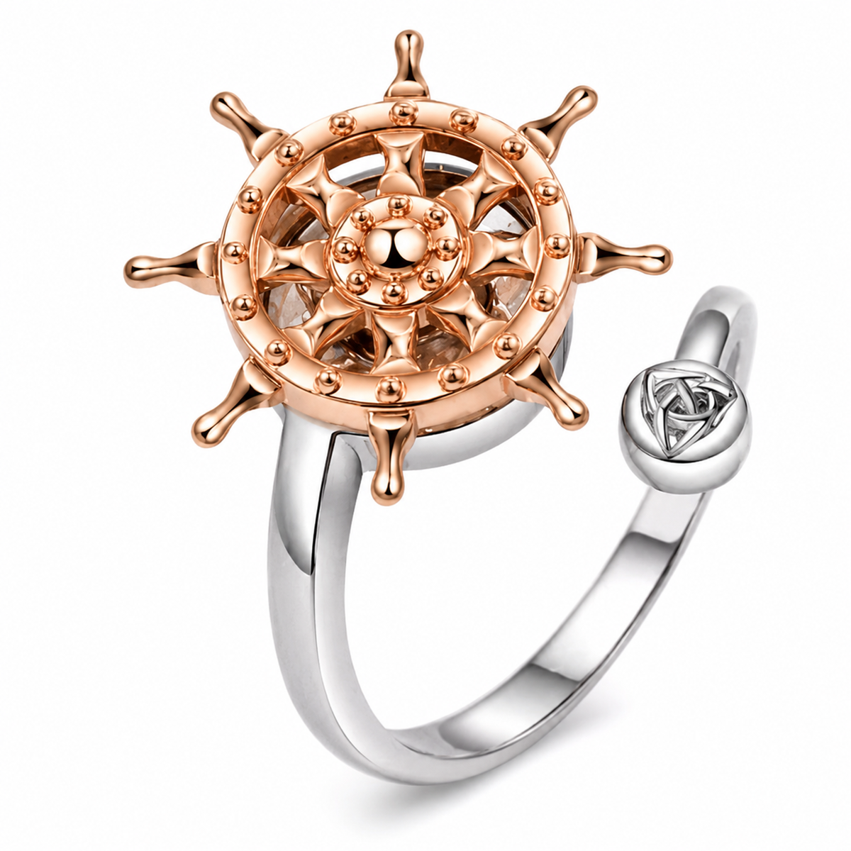 Photo principale de la bague anti-stress rotative Gouvernail.
