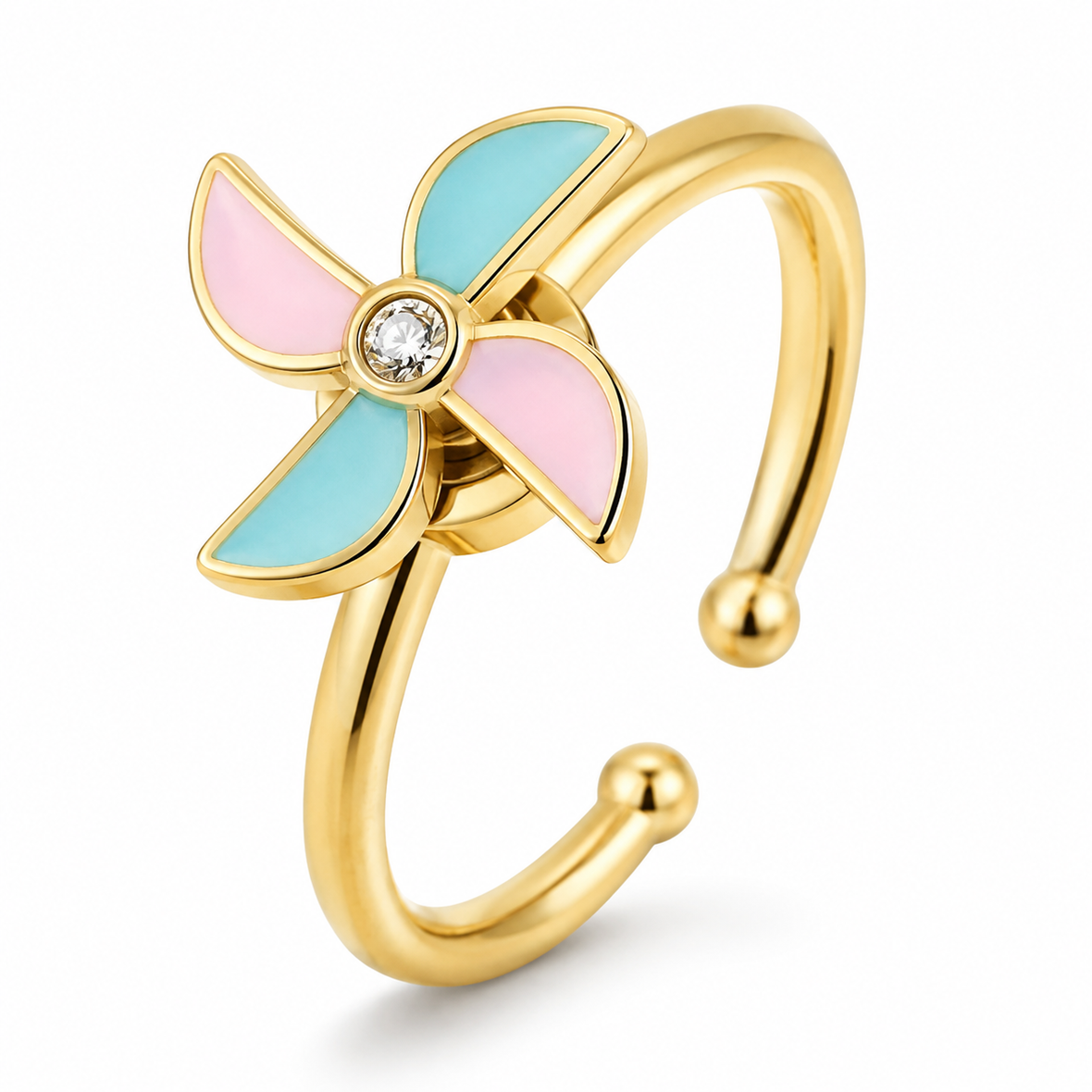 Bague anti-stress rotative Moulin