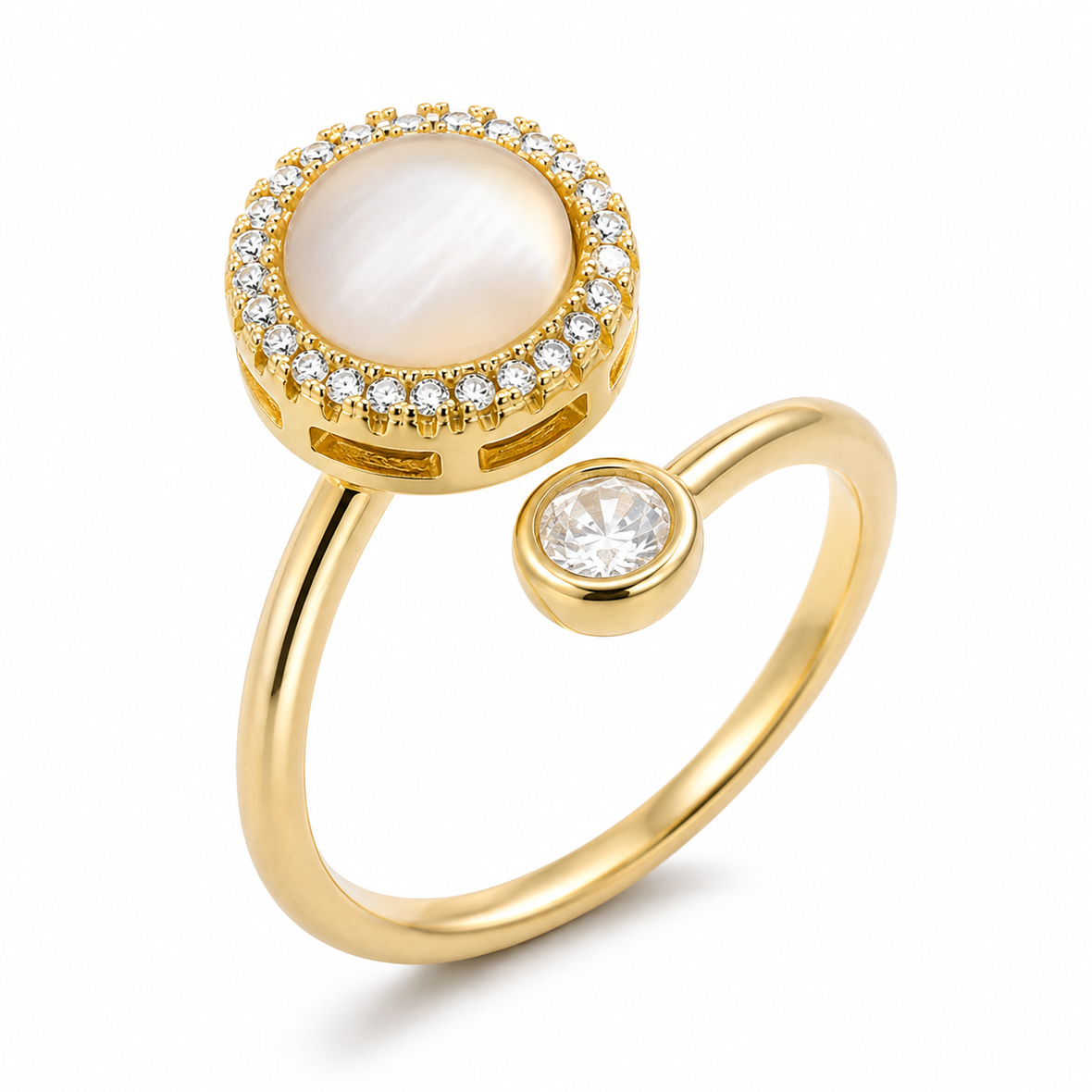 Bague anti-stress rotative Œil De Grâce