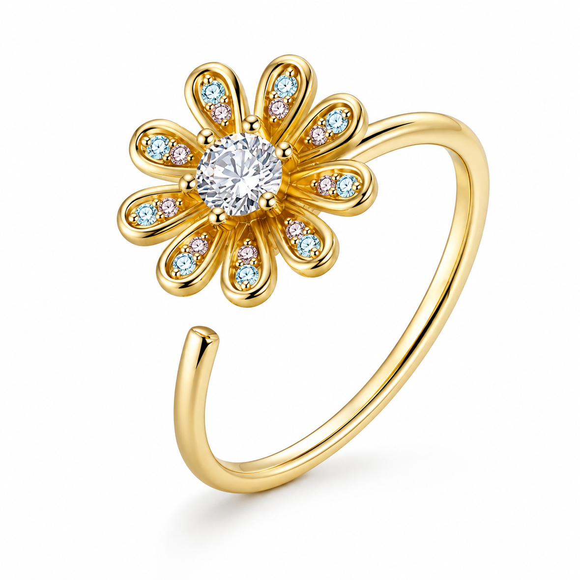 Bague anti-stress rotative Oxalis