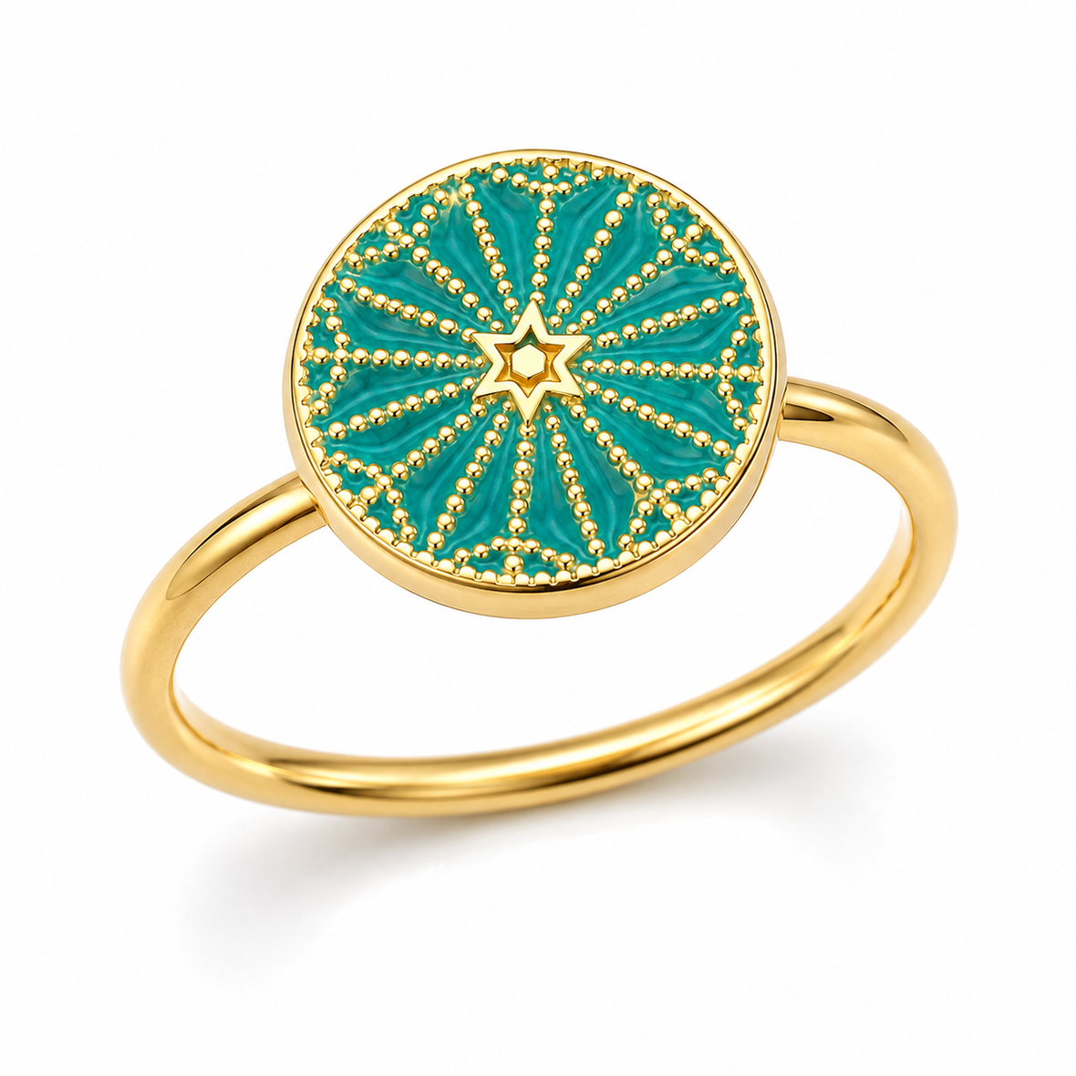 Bague anti-stress rotative Rosace