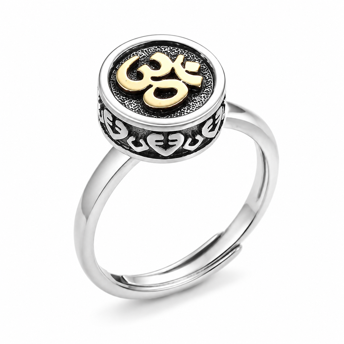 Photo principale de la bague anti-stress rotative Tibétain.