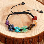 Bracelet 7 Chakras Floral photo