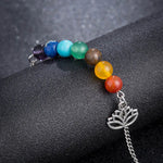 Bracelet 7 Chakras Lotus