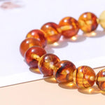 Bracelet Ambre Cire d'Abeille zoom