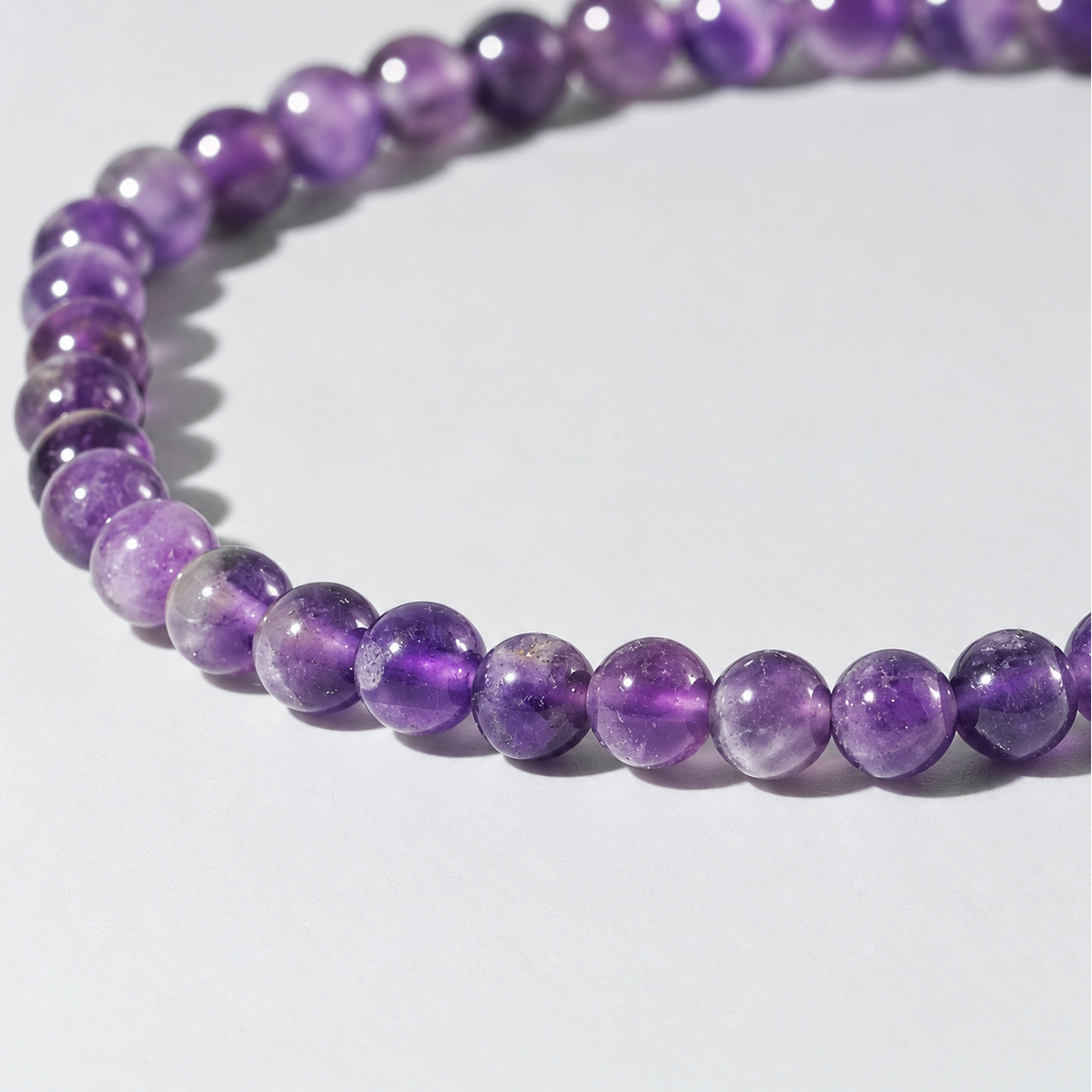 Bracelet Améthyste Minimaliste zoom