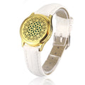 Bracelet diffuseur huile essentielle cuivre blanc Voxa