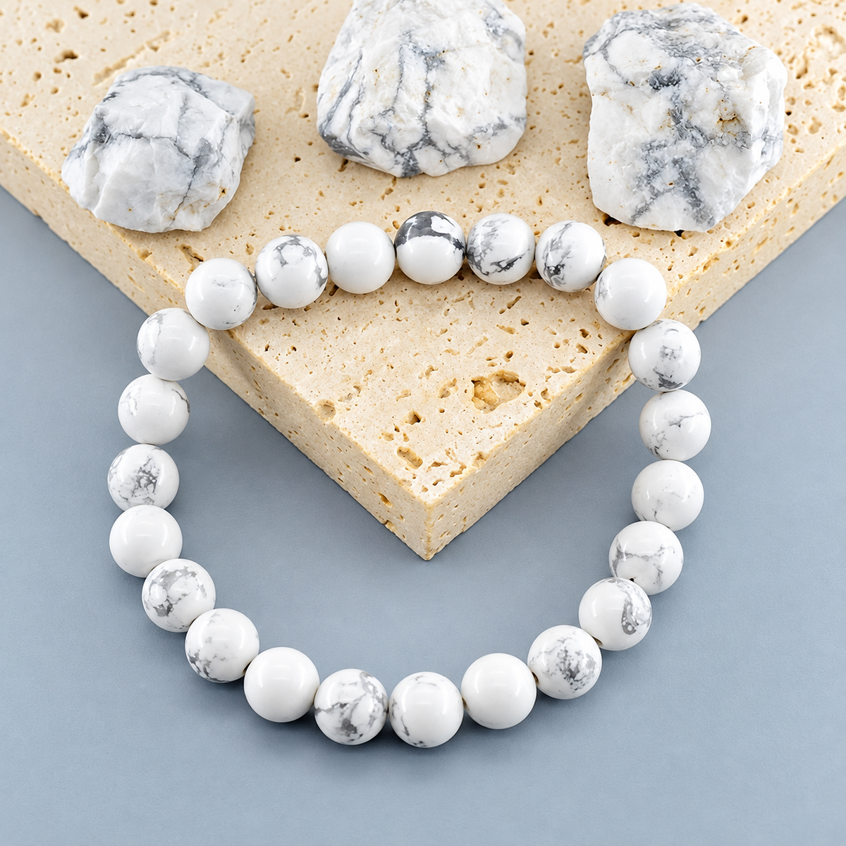 Bracelet Howlite Classique démonstration