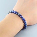 Bracelet Lapis Lazuli Classique porté