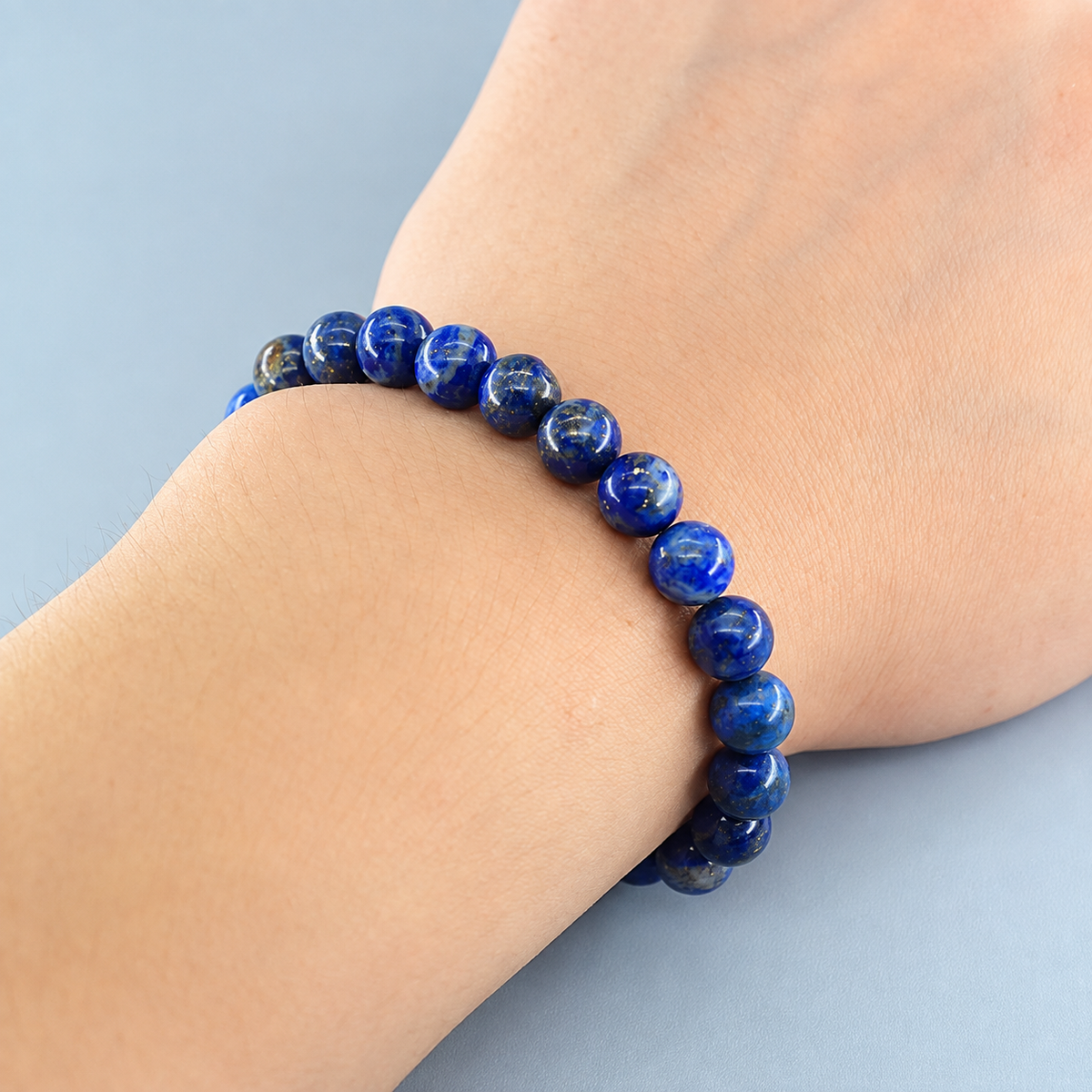 Bracelet Lapis Lazuli Classique porté