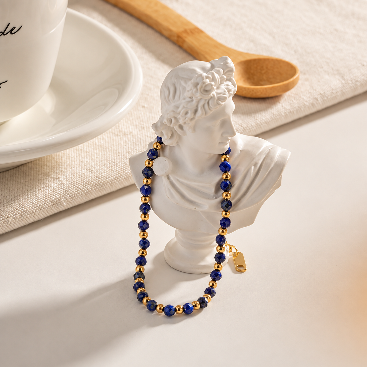 Bracelet Lapis Lazuli Fashion démonstration