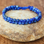 Bracelet Lapis Lazuli Tressé démonstration