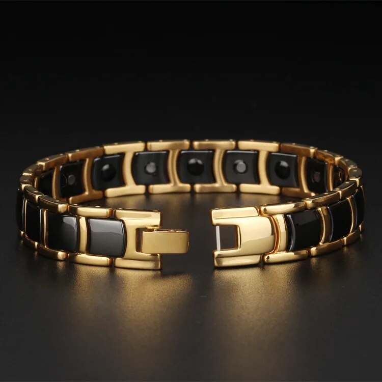 Vue supplémentaire 2 du bracelet magnétique Quilus.