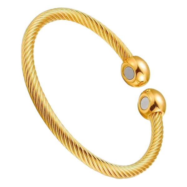 Photo principale du bracelet magnétique Torsadé.
