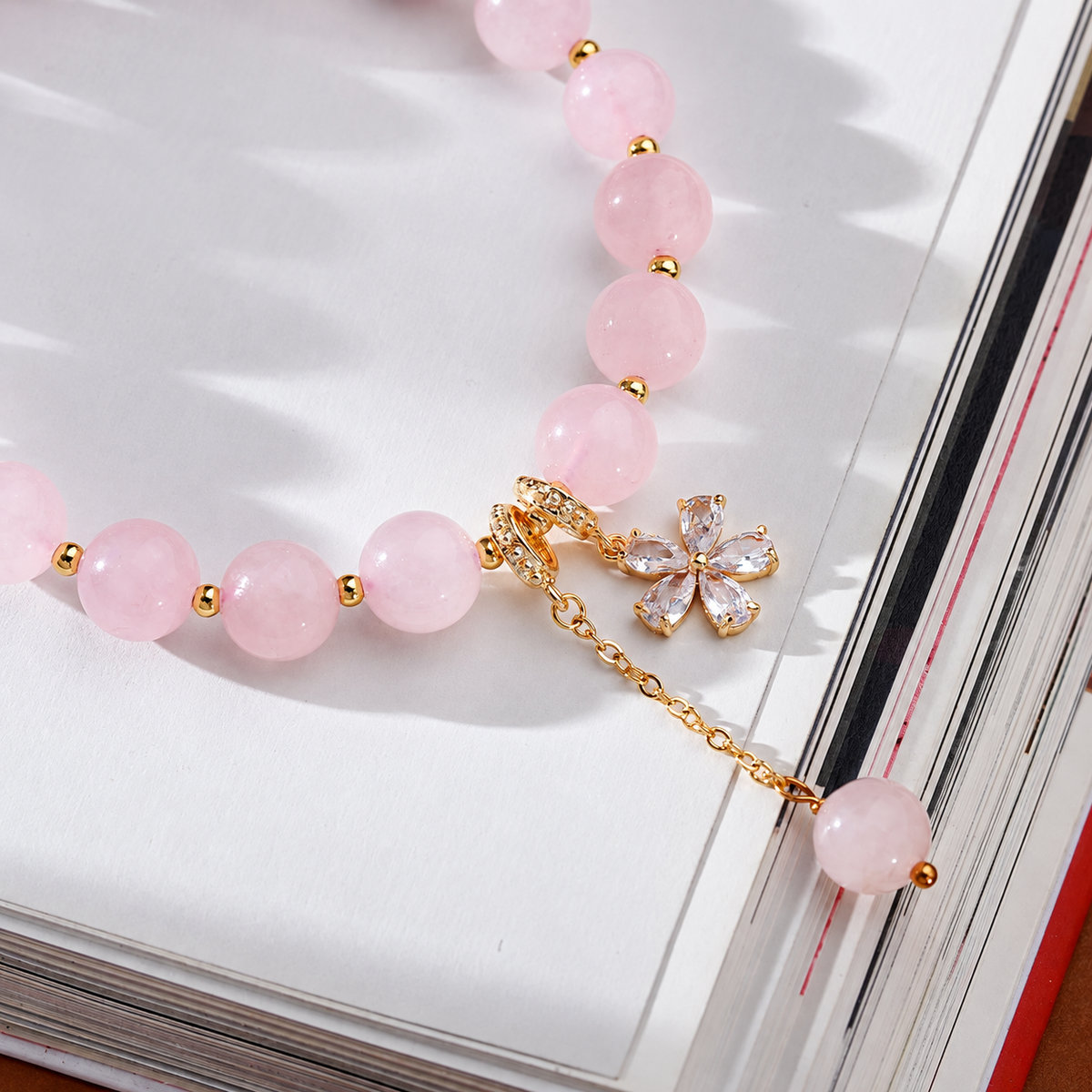 Bracelet Quartz Rose Floral photo